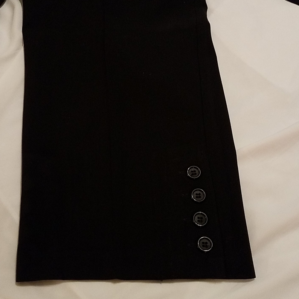 Black Capris Dress Slacks - Picture 2 of 3